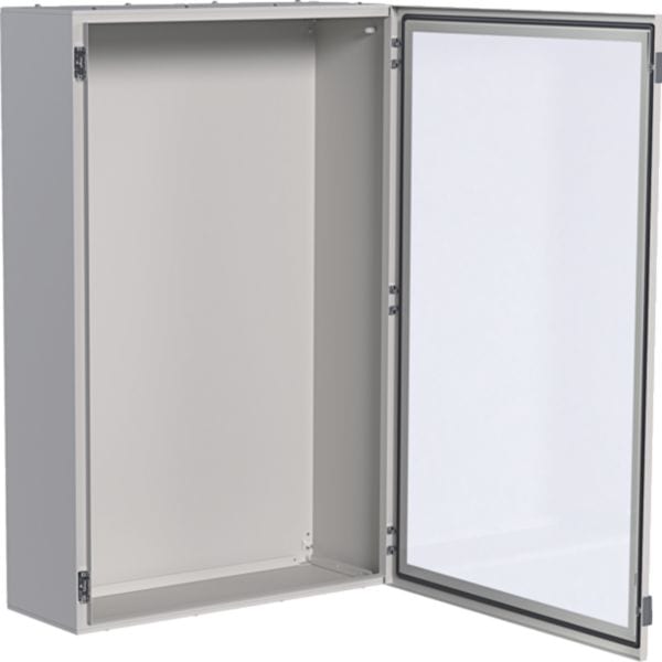 HAGER BOCCHIOTTI - Quadro in lamiera a parete con porta trasparente H1250 L800 P250 orion plus FL180A