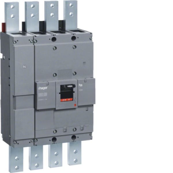 HAGER BOCCHIOTTI - Interruttore manovra sezionatore h3 h1600 4P 1250A HCF981H