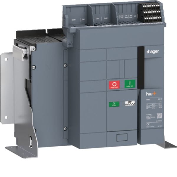 HAGER BOCCHIOTTI - Interruttore non automatico aperto hw+ HW1 800A 4P fisso HW1W408FS