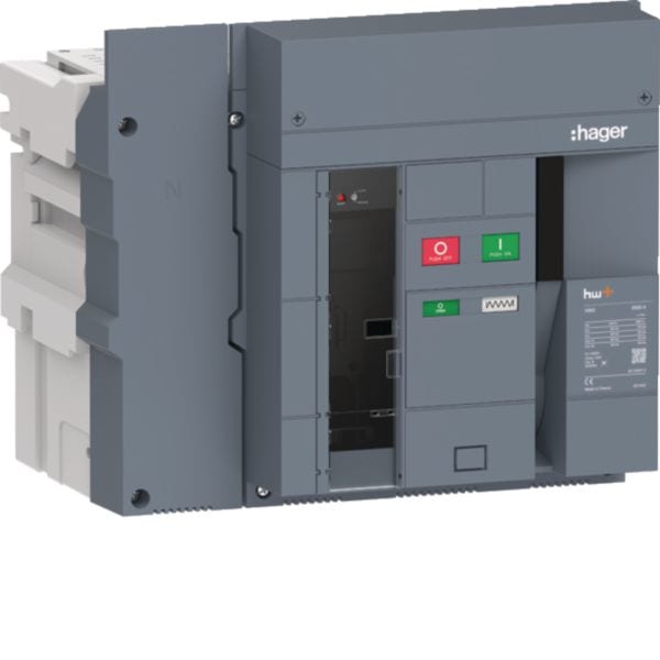 HAGER BOCCHIOTTI - Interruttore automatico aperto hw+ HW2 66kA 2500A 4P estraibile sentinel Energy HW2E425DE