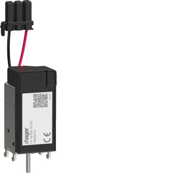 HAGER BOCCHIOTTI - Bobina di minima tensione 48-60V AC/DC (SH) per hw+ HW1/2/4/6 HWX031H