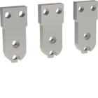 HAGER BOCCHIOTTI - Kit 3 terminali frontali inferiori corti per hw+ HW1 3P estraibile HWY046HSA