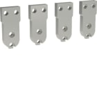 HAGER BOCCHIOTTI - Kit 4 terminali frontali inferiori corti per hw+ HW1 4P estraibile HWY047HSA