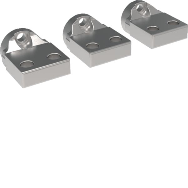 HAGER BOCCHIOTTI - Kit 3 terminali posteriori superiori/inferiori per hw+ HW1 3P HWY048H