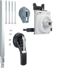 HAGER BOCCHIOTTI - Manovra rotativa rinviata L320mm per interruttore scatolato h3 h1000 HXE031H