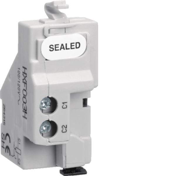 HAGER BOCCHIOTTI - Bobina a lancio di corrente 100-120V AC per interruttore scatolato h3 h1600 HXF003H