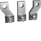 HAGER BOCCHIOTTI - Kit 3 attacchi anteriori divaricati per interruttore h3 x630, h3+ P630 3P 400A HYW011H