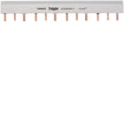 HAGER BOCCHIOTTI - Barretta di cablaggio a puntale 3P 63A 24 moduli DIN KB363C