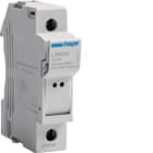 HAGER BOCCHIOTTI - Portafusibile 10.3x38 + spia 1 polo 1 modulo DIN LSN531