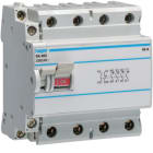 HAGER BOCCHIOTTI - Interruttore non automatico 4 P 63 A 400 V AC accessoriabile 4.5 moduli DIN SA463