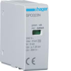 HAGER BOCCHIOTTI - Cartuccia T3 1P Uc 264V In 5kA Uoc 6kV Up 1.25kV SPC023N