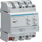 HAGER BOCCHIOTTI - MOD.KNX-SEC VENEZ 4 OUT 6A DC1 24VCC 4M TYAS624D