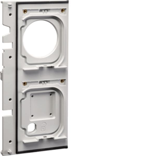 HAGER BOCCHIOTTI - Portapresa di ricambio grigio M3 con chiave per stazioni di ricarica witty start XEVS110