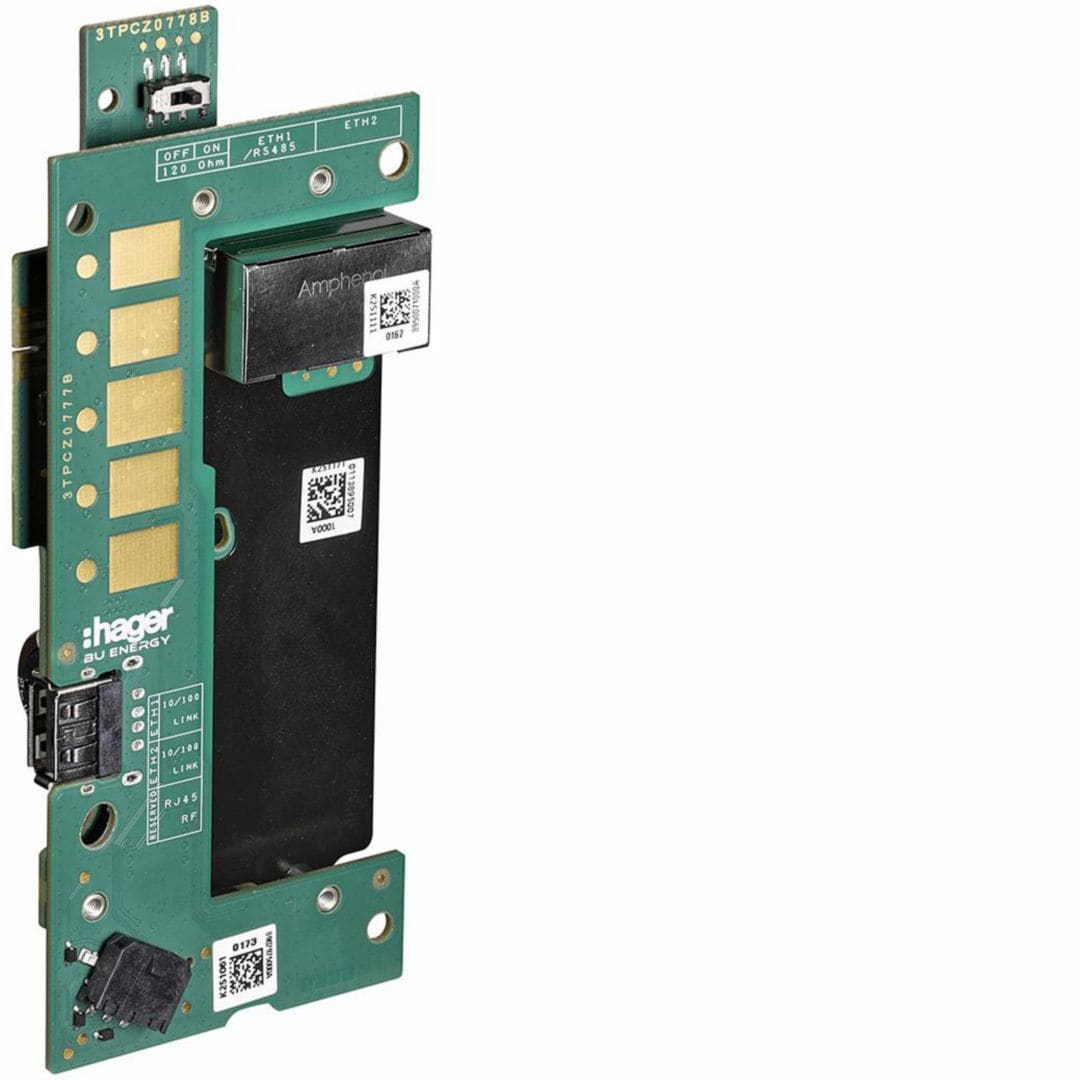 HAGER BOCCHIOTTI - Ricambio scheda HMI per stazioni di ricarica witty plus e witty pro XVS116