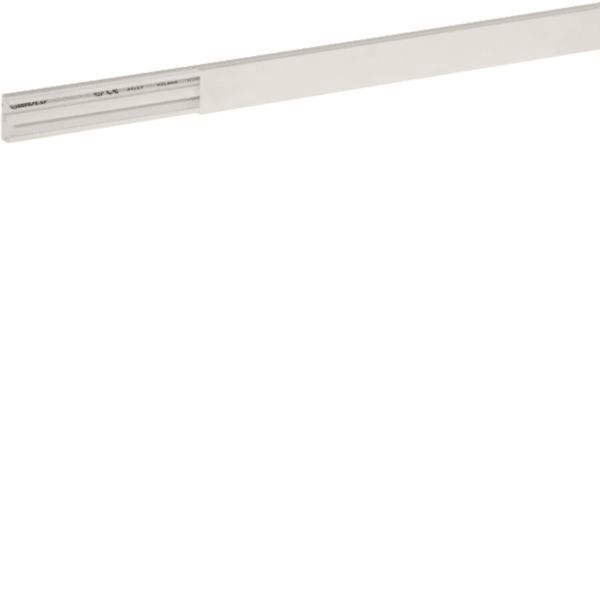 HAGER BOCCHIOTTI - Minicanale 2 scomparti con coperchio standard bianco TMC 22/2x10 W B00681