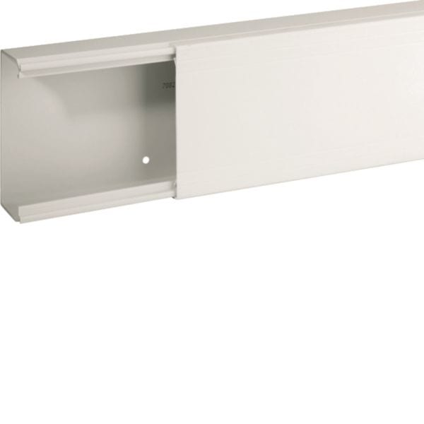 HAGER BOCCHIOTTI - TA-EN 120x40 W Canale porta cavi a base piana BIANCO B01826