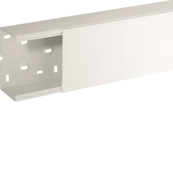 HAGER BOCCHIOTTI - Canale porta apparecchi e porta cavi bianco completo di coperchio TA-N 120x80 W B01870