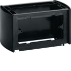 HAGER BOCCHIOTTI - TOR-V Torretta bifacciale espansione verticale 4 moduli NERO ARDESIA B02092