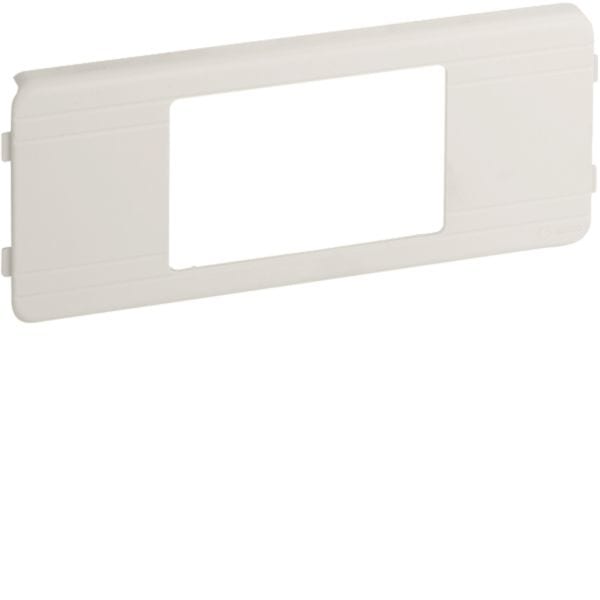 HAGER BOCCHIOTTI - CSA-3N 80 W Coperchio di protezione 3 moduli per canale TA-N BIANCO B02310