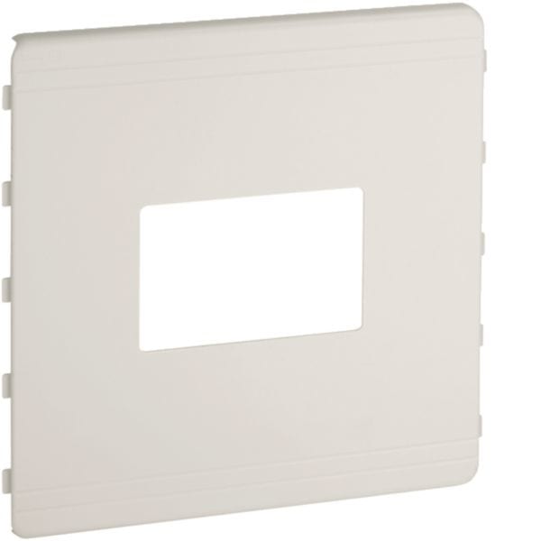 HAGER BOCCHIOTTI - CSA-3N 200 W Coperchio di protezione 3 moduli per canale TA-N BIANCO B02322