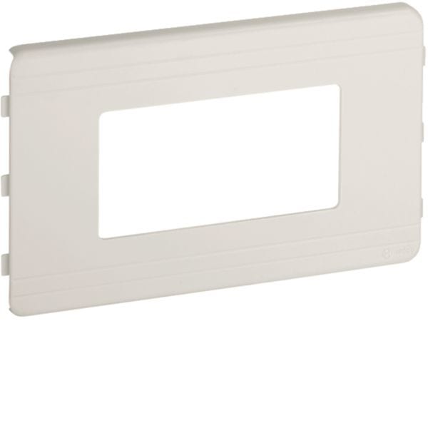 HAGER BOCCHIOTTI - Coperchio di protezione 4 moduli per canale TA-N bianco CSA-4N 120 W B02330