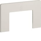 HAGER BOCCHIOTTI - Raccordo quadro/muro per canali linee TA-N / TA-EN bianco RQM 80 W B02382
