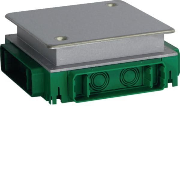 HAGER BOCCHIOTTI - Scatola di derivazione con coperchio in inox MCD-I per canale METRO' FAST B02628