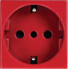 HAGER BOCCHIOTTI - Presa schuko P30 Pepita rossa PRS SCHUKO 2P+T 16A R B02826