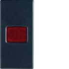 HAGER BOCCHIOTTI - SPIA PIANA LUMIN. BK Spia piana luminosa Pepita NERO B02868