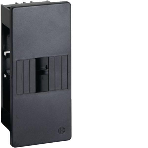 HAGER BOCCHIOTTI - CMA-4N NR Centralino 4 moduli DIN per linee ALU-B, BIS, UNA, NERO ARDESIA