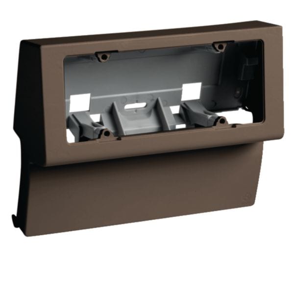 HAGER BOCCHIOTTI - Scatola porta apparecchi universale 6 moduli linea TBN marrone SBNI 6 B B03585