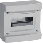 HAGER BOCCHIOTTI - IP40 STD 08 GRI Centralino 8 moduli senza portella Pablo IP40 Standard GRIGIO B04002