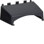 HAGER BOCCHIOTTI - Derivazione canale battiscopa TBA-Art / soprapavimento CSP-N nero ardesia DPA A B04058