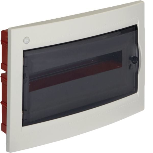 HAGER BOCCHIOTTI - IP40 INC 18 W0 Centralino 18 moduli portella fumè Pablo IP40 Incasso BIANCO