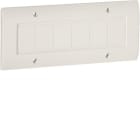 HAGER BOCCHIOTTI - Placca cieca 6 moduli per scatole canali TBA-TBN-TCN bianco PCN6 W
