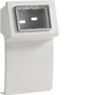 HAGER BOCCHIOTTI - Scatola porta apparecchi Pepita 3 moduli linea TBA-Art bianco SBA 3 AP W B04277