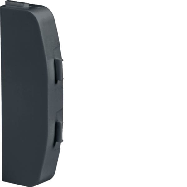 HAGER BOCCHIOTTI - TPT SCN AP A Tappo terminale per canale cornice TCN NERO ARDESIA B04294