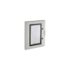 HAGER BOCCHIOTTI - PORTA CIECA VTR 02 Portella con oblò - ricambio per quadri Pedro GRIGIO B04594