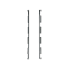 HAGER BOCCHIOTTI - MONT 06 Montante in ACCIAIO per quadri Pedro dimensione 6 B04654