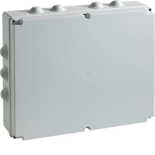HAGER BOCCHIOTTI - Cassetta di derivazione IP55 grigia 460x380x120 viti metalliche IP55 08 VM