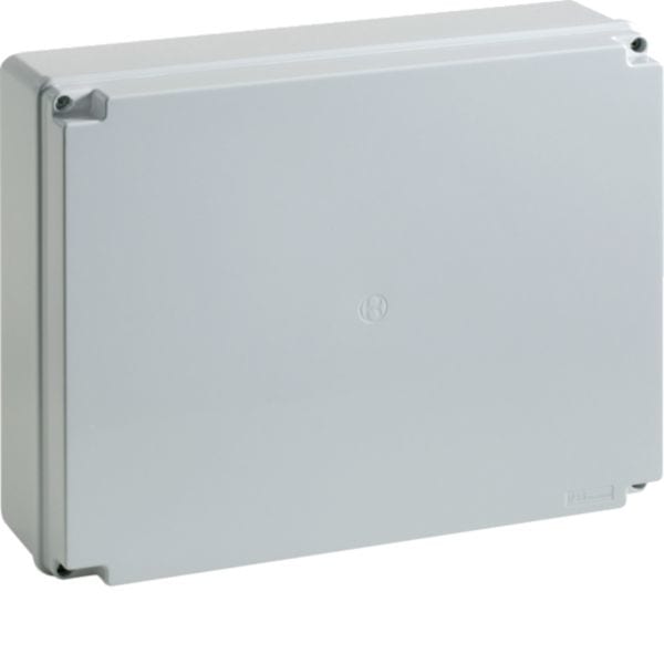 HAGER BOCCHIOTTI - Cassetta di derivazione IP56 grigia 380x300x120 viti metalliche IP56 07 VM B04847
