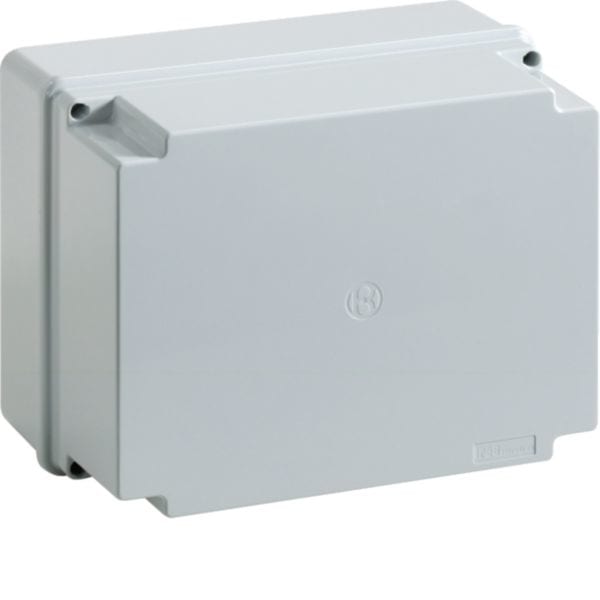 HAGER BOCCHIOTTI - Cassetta di derivazione coperchio alto 240x190x160 viti metalliche IP56 05 CA VM