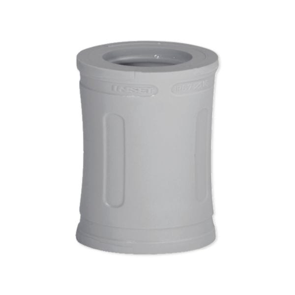 HAGER BOCCHIOTTI - MSTN 40 Manicotto di giunzione ad innesto rapido IP67 Halogen Free GRIGIO B05390