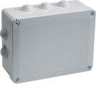 HAGER BOCCHIOTTI - Cassetta di derivazione IP55 grigia 300x220x120 1/4 di giro IP55 06 GRI B05509