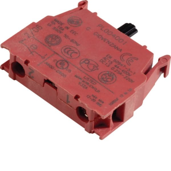 HAGER BOCCHIOTTI - CONTATTO NC 16A 690V Contatto NC per centralino IP55 CE PULS R B05770