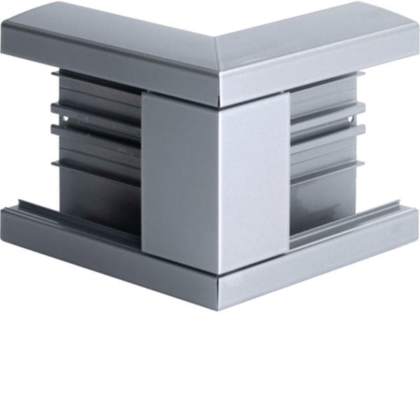 HAGER BOCCHIOTTI - Angolo esterno per canale ALU-B alluminio opaco AE-ALU 120x60 AO B06419