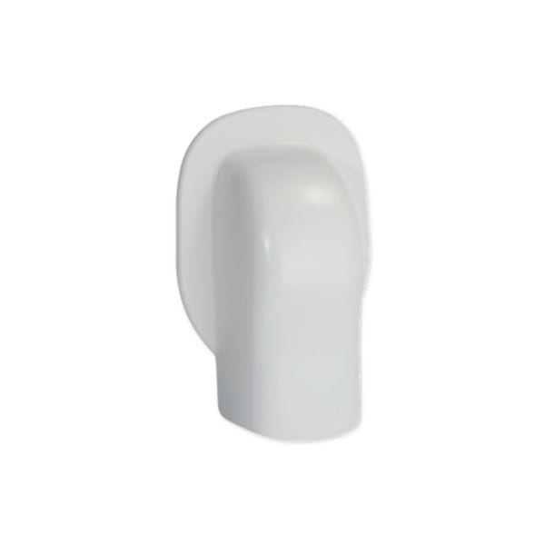 HAGER BOCCHIOTTI - Curva muro per canali condizionamento CND bianco Everest CCM 65x50 WE B06814