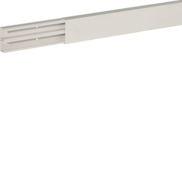 HAGER BOCCHIOTTI - TMU 40/2x17 W Minicanale monoscomparto con coperchio avvolgente BIANCO B09603