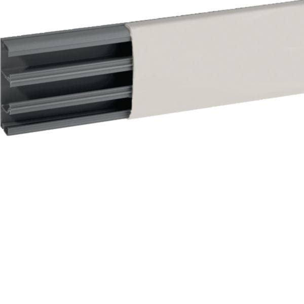 HAGER BOCCHIOTTI - TCN W Canale cornice a 3 scomparti BIANCO B09651