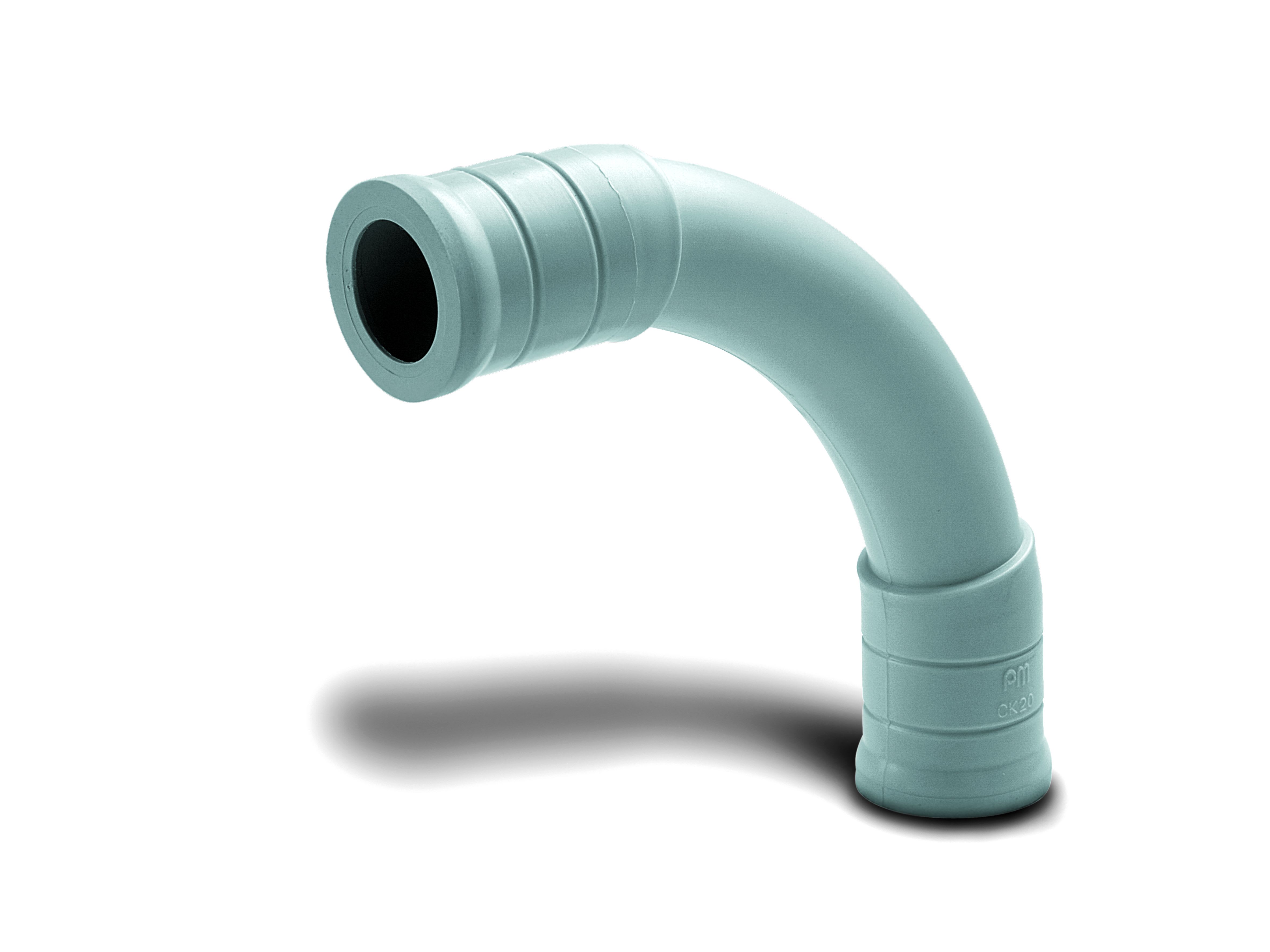 HAGER BOCCHIOTTI - CURVA 90 TENUTA STAGNA IP67 GRIGIA HF D CK32